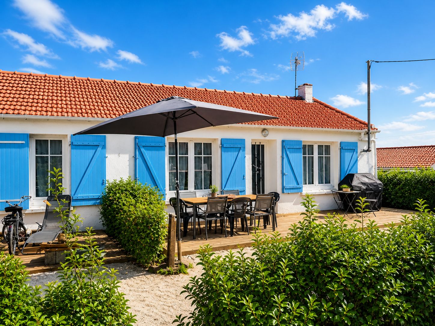 L'Étoile des Dunes — Authentique maison de pêcheur de 140 ans à L'Épine